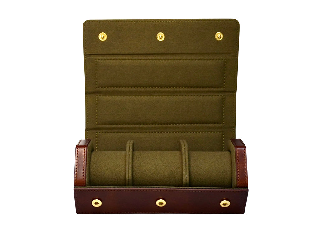 V2 Hexa Travel Watch Roll "The Classic" 3 Slots