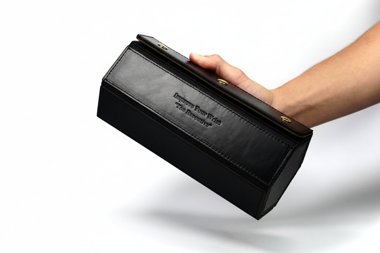 V2 Hexa Travel Watch Roll "The Executive" 3 Slots