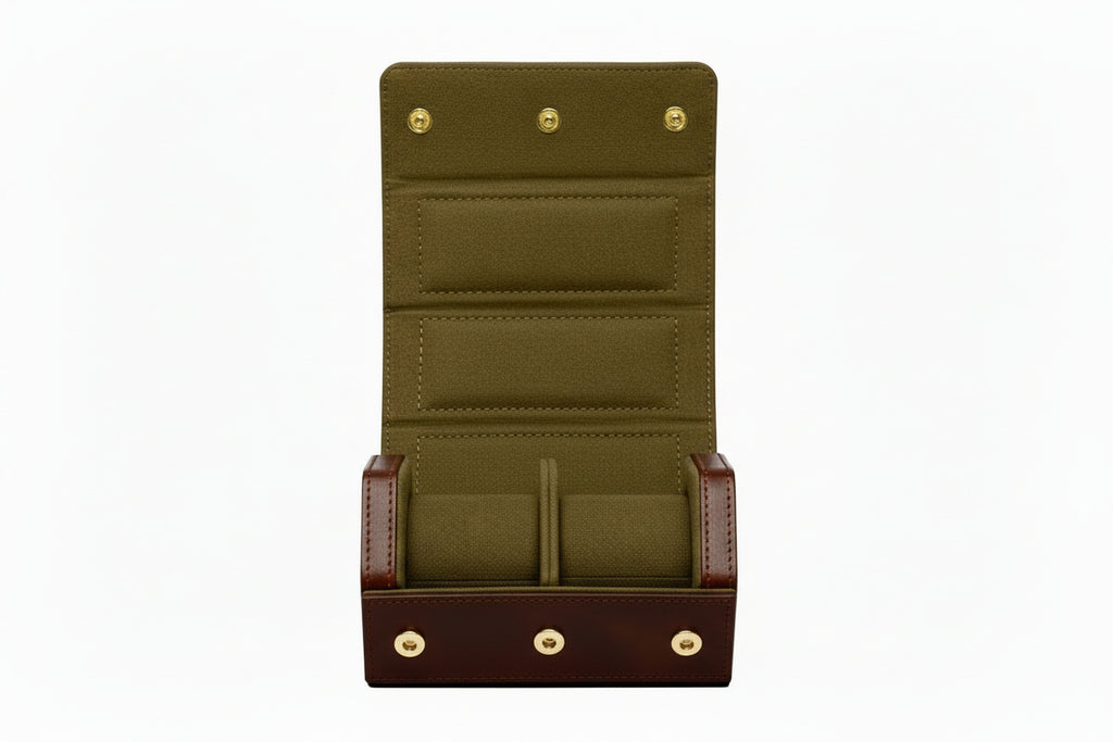 V2 Hexa Travel Watch Roll "The Classic" 2 Slots